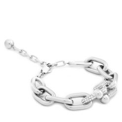 Bransoletka Furla. Szare bransoletki Furla, srebrne. Za 609.99 zł.