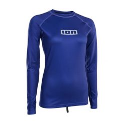 Koszulka surfingowa damska ION Lycra Promo LS concord-blue. Niebieskie bluzki ION, s, bez wzorów, z lycry, sportowe, bez kołnierzyka, bez ramiączek. Za 210.00 zł.
