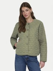 ONLY Kurtka przejściowa Heart 15366265 Zielony Regular Fit. Zielone kurtki Only, s, bez wzorów, z syntetyku, bez kaptura. Za 199.99 zł.