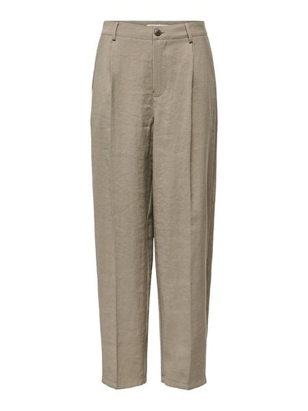 ONLY Spodnie chino w kolorze beżowym rozmiar: S/L32. Brązowe spodnie materiałowe Only, na co dzień, l, bez wzorów. Za 134.95 zł.