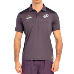 Polo Bullpadel Bramo. Czarne koszulki polo bullpadel, s, bez wzorów, bez kołnierzyka, bez ramiączek. Za 241.75 zł.