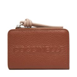 Duży Portfel Damski Coccinelle. Brązowe portfele Coccinelle, bez wzorów. Za 499.99 zł.