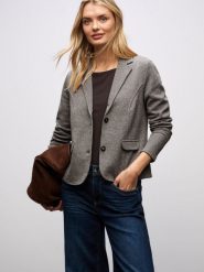 Street One Marynarka damska w kratę Kobiety brązowy|szary|beżowy w kratkę, 46. Brązowe marynarki i żakiety Street One, bez wzorów, z materiału, eleganckie. Za 299.95 zł.