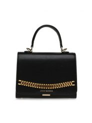 Steve Madden Torebka Bmoment SM13001393-02002-B-G Czarny. Czarne torebki klasyczne Steve Madden, bez wzorów, ze skóry, bez dodatków. Za 229.99 zł.