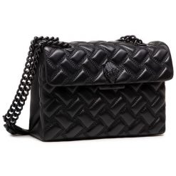 Torebka Kurt Geiger. Czarne torebki klasyczne Kurt Geiger, bez wzorów, bez dodatków. Za 969.99 zł.