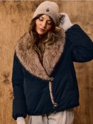 Czapka beanie z haftem - beżowy. Brązowe czapki Sinsay, bez wzorów. Za 19.99 zł.