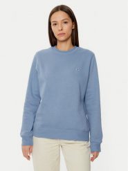 Tommy Jeans Bluza DW0DW19959 Błękitny Regular Fit. Niebieskie bluzy Tommy Jeans, xxs, bez wzorów, z bawełny, bez kaptura. Za 199.99 zł.