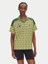 Adidas T-Shirt FARM Rio JD6302 Zielony Loose Fit. Zielone t-shirty Adidas, s, bez wzorów, z syntetyku, bez kołnierzyka, bez ramiączek. Za 199.99 zł.