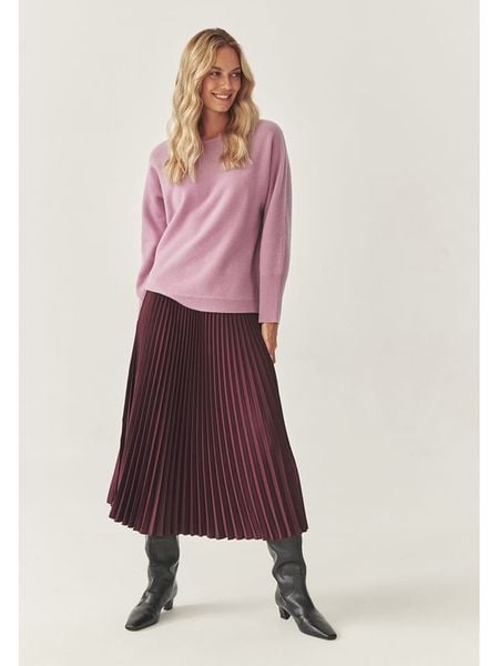 TATUUM Sweter w kolorze szaroróżowym rozmiar: L. Różowe swetry Tatuum, l, bez wzorów, bez ramiączek. Za 134.95 zł.