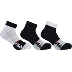 Fila skarpety 3-pack quarter biały/granat 43-46. Białe skarpety Fila, bez wzorów. Za 141.99 zł.