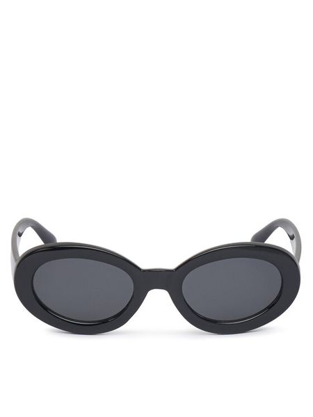 JENNY Okulary przeciwsłoneczne 4WF-002-SS25 Czarny. Czarne okulary przeciwsłoneczne Jenny, bez wzorów, z tworzywa sztucznego. Za 49.99 zł.
