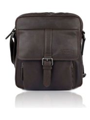 SPARWELL Skórzana torebka "Keen Karl" w kolorze brązowym - 24 x 27 x 8,5 cm rozmiar: onesize. Brązowe torby na ramię SPARWELL, bez wzorów, z materiału, na ramię, bez dodatków. Za 230.59 zł.