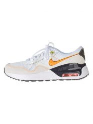 Nike Sneakersy "Air Max SYSTM GS" w kolorze kremowym rozmiar: 36. Brązowe trampki Nike, bez wzorów, bez zapięcia. Za 261.05 zł.