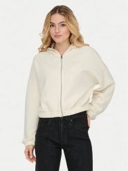 ONLY Bluza Scarlett 15346449 Écru Regular Fit. Bluzy Only, xs, bez wzorów, z wiskozy, bez kaptura. Za 189.99 zł.