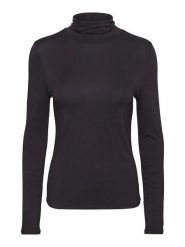 Vero Moda Koszulka "Alberte" w kolorze czarnym rozmiar: XXL. Czarne bluzki Vero Moda, xxl, bez wzorów, bez kołnierzyka, bez ramiączek. Za 48.39 zł.