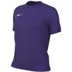 Koszulka damska Nike Dri-FIT Park VIII, fioletowa. Fioletowe bluzki Nike, bez wzorów, z poliesteru, sportowe, bez kołnierzyka, bez ramiączek. Za 66.99 zł.