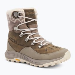 Śniegowce damskie Merrell Siren 4 Thermo Mid Zip WP. Szare trapery i śniegowce Merrell. Za 499.99 zł.
