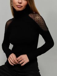 LA Angels Bluzka w kolorze czarnym rozmiar: XL. Czarne bluzki LA Angels, xl, bez wzorów, bez kołnierzyka, bez ramiączek. Za 113.63 zł.