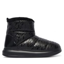 Śniegowce KARL LAGERFELD. Czarne trapery i śniegowce KARL LAGERFELD. Za 1,009.00 zł.