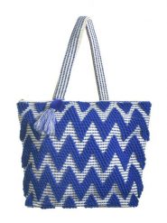 BLE Torebka w kolorze niebieskim - 38 x 38 x 15 cm rozmiar: onesize. Niebieskie torby na ramię BLE, z aplikacjami, z bawełny, na ramię, bez dodatków. Za 109.95 zł.