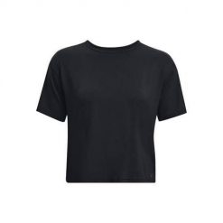 Koszulka treningowa damska Under Armour Motion Ss. Brązowe bluzki Under Armour, s, bez wzorów, sportowe, bez kołnierzyka, bez ramiączek. Za 268.00 zł.