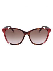 Carolina Herrera Damskie okulary przeciwsłoneczne w kolorze jasnobrązowo-czerwonym rozmiar: 57. Brązowe okulary przeciwsłoneczne Carolina Herrera, bez wzorów, z tworzywa sztucznego, wakacyjne. Za 364.95 zł.