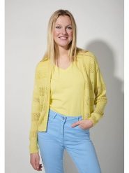 More & More Kardigan w kolorze żółtym rozmiar: 34. Żółte kardigany More & More, bez wzorów. Za 101.47 zł.