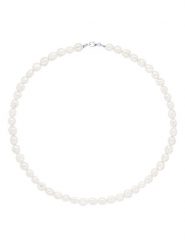 Pearline Naszyjnik w kolorze białym z perłami - dł. 42 cm rozmiar: onesize. Białe naszyjniki Pearline, z perłą, srebrne. Za 362.45 zł.