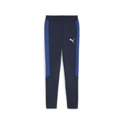 Młodzieżowe spodnie dresowe EVOSTRIPE PUMA Club Navy Blue. Niebieskia spodnie dresowe Puma, m, bez wzorów, z dresówki. Za 152.99 zł.