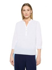 CARTOON Bluzka w kolorze białym rozmiar: 36. Białe bluzki Cartoon, bez wzorów, bez kołnierzyka, bez ramiączek. Za 104.99 zł.