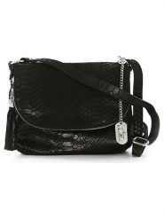 Anna Morellini Skórzana torebka "Elena" w kolorze czarnym - 28 x 20 x 8 cm rozmiar: onesize. Czarne torby na ramię Anna Morellini, bez wzorów, z materiału, na ramię, bez dodatków. Za 217.99 zł.