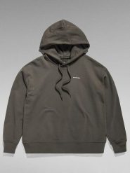 G-Star Bluza w kolorze antracytowym rozmiar: L. Czarne bluzy G-Star, l, bez wzorów, z materiału, z kapturem. Za 153.71 zł.