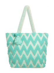 BLE Torebka w kolorze turkusowym - 38 x 38 x 15 cm rozmiar: onesize. Niebieskie torby na ramię BLE, z aplikacjami, z bawełny, na ramię, bez dodatków. Za 109.95 zł.