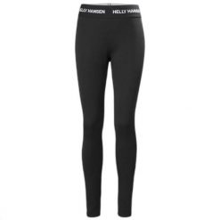 Legginsy damskie Helly Hansen Lifa Merino Midweight. Czarne legginsy Helly Hansen, s, bez wzorów. Za 336.75 zł.
