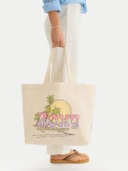 Roxy Torebka CWBEO-ROXY-L-002-09 Beżowy. Brązowe torebki klasyczne Roxy, bez wzorów, z materiału, bez dodatków. Za 79.99 zł.