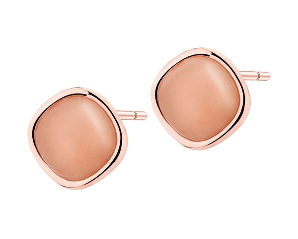 Kolczyki z mosiądzu pozłacane z kalcytami. Kolczyki Artelioni, pozłacane. W wyprzedaży za 104.30 zł.