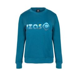 Podstawowa bluza bawełniana dla kobiet Izas RODHES W. Białe bluzy Izas, m, bez wzorów, z bawełny, bez kaptura. Za 160.83 zł.