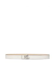 LAUREN RALPH LAUREN Pasek Damski 412908984007 Écru. Paski Lauren Ralph Lauren, bez wzorów, ze skóry. Za 269.99 zł.