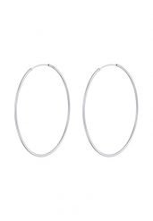 Elli Damskie kolczyki kreole Basic filigranowe ze srebra próby 925 Sterling Silver Kolczyki koła 1 ct. Szare kolczyki Elli, srebrne. Za 168.99 zł.