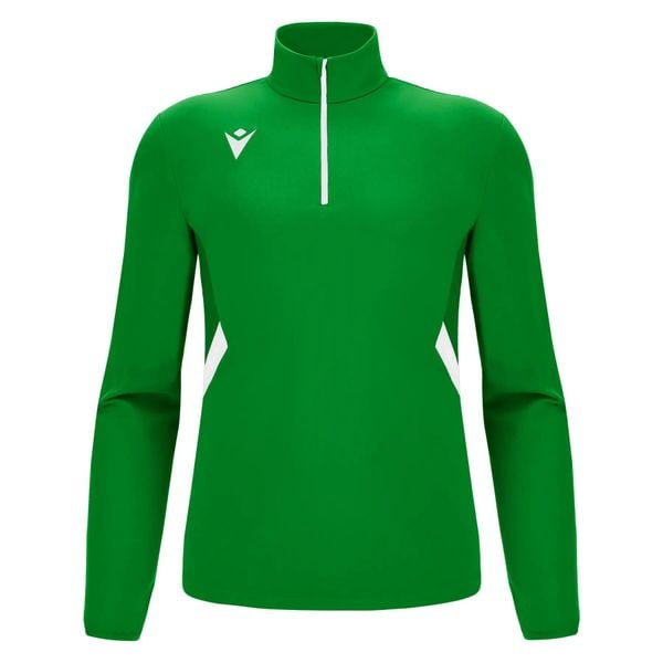 Bluza rozpinana 1/4 Macron Piave. Czarne bluzy Macron, m, bez wzorów, z materiału, bez kaptura. Za 170.00 zł.