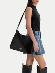 G-Star Raw Torebka C-LDA8480 Czarny. Czarne torebki klasyczne G-Star Raw, bez wzorów, z materiału, bez dodatków. Za 179.99 zł.