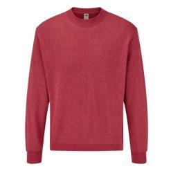Bluza Rozpinana Dla Dorosłych Unisex Classic Heather. Niebieskie bluzy FRUIT OF THE LOOM, l, bez wzorów, z bawełny, z kapturem. Za 85.99 zł.