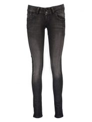 LTB Dżinsy "Julita X" - Skinny fit - w kolorze antracytowym rozmiar: W25/L34. Czarne jeansy LTB, l, z aplikacjami. Za 70.41 zł.