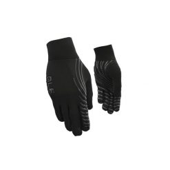 Rękawiczki rowerowe Alé Cycling Spirale. Czarne rękawiczki ALÉ CYCLING, bez wzorów, sportowe. W wyprzedaży za 118.99 zł.