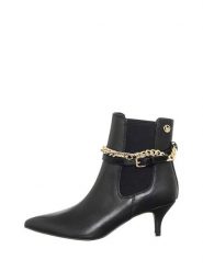 Liu Jo Botki w kolorze czarnym rozmiar: 38. Czarne botki Liu Jo, bez wzorów, z materiału, bez obcasa, na szpilce, bez zapięcia. Za 126.15 zł.