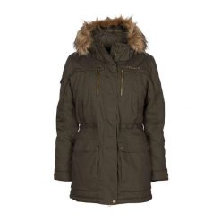 Kurtka puchowa damska Pinewood Finnveden Winter Parka. Zielone parki PINEWOOD, xs, z puchu, sportowe, bez kaptura. Za 899.99 zł.