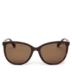 Okulary przeciwsłoneczne Polaroid. Brązowe okulary przeciwsłoneczne Polaroid, bez wzorów. Za 199.99 zł.