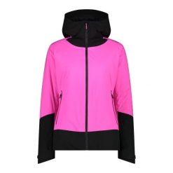 Kurtka narciarska damska z odpinanym kapturem CMP. Czerwone kurtki narciarskie CMP, xs, bez wzorów, narciarskie. W wyprzedaży za 618.50 zł.