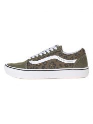 Vans Skórzane sneakersy w kolorze zielonym rozmiar: 44,5. Zielone trampki Vans, bez wzorów, bez zapięcia. Za 167.28 zł.