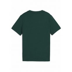 Młodzieżowa koszulka Mid 90s z grafiką PUMA Dark Myrtle Green. Zielona bluzki Puma, m, bez wzorów, z gumy, młodzieżowe, bez kołnierzyka, bez ramiączek. Za 63.99 zł.